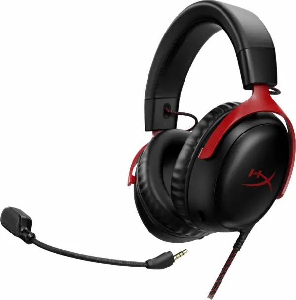 CASQUE HYPERX CLOUD III BLK/RED – GAMING HEADSET