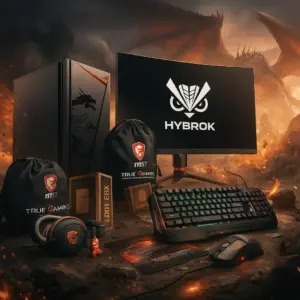 Pack Gaming MSI x HYBROK – Prêt pour la Victoire