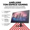 Ecran Moniteur HP OMEN 32Q Gaming QHD 31.5″ (780K0AS)