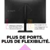 Ecran Moniteur HP OMEN 32Q Gaming QHD 31.5″ (780K0AS)