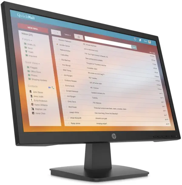 Écran 21,5″ Full HD HP P22v G4 (9TT53AS)