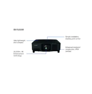 Epson EB-PU2220B – Projecteur laser haute luminosité (V11HA66840)