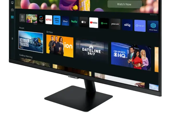 Moniteur Écran SAMSUNG 32″ FLAT SMART Série 5 Full HD (LS32CM500EMXZN)