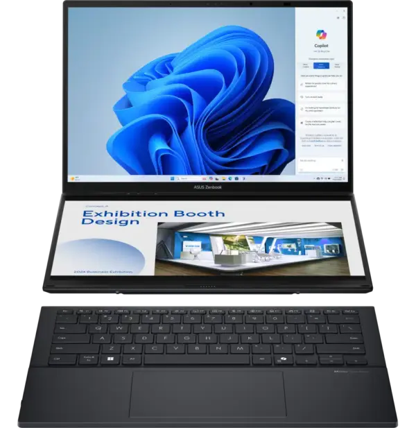 Ordinateur portable Asus Zenbook Duo UX8406CA – Ultra 9 (UX8406CA-PZ043W)
